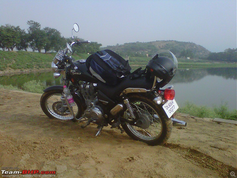 2 New Bulls & 2 new riders on an off roading trip to Bhondsi - with Pics-img00587201107020816.jpg