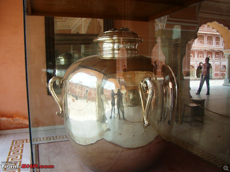 Ladakh: A sojourn to the roof of the worldover 21 days and 6500kms!!-d19-16-city-palace-silver-jars.jpg