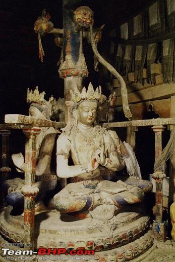 HumbLeh'd II (Indo Polish Himalayan Expedition to Ladakh & Himachal Pradesh)-21.-mahavairochana-main-temple-behind-altar.-j-poncar-2001.jpg