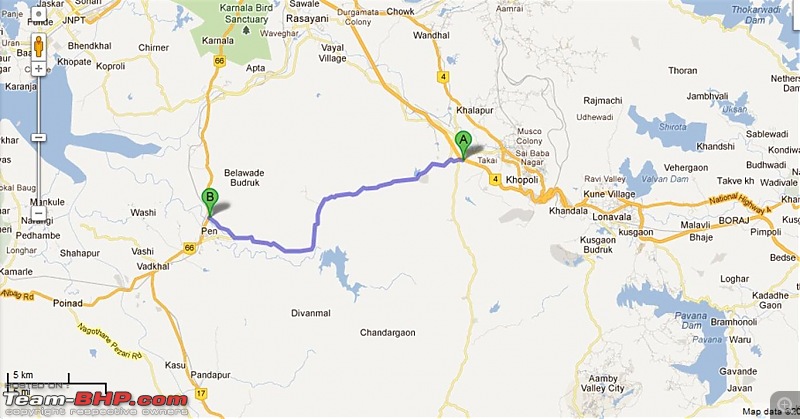 Delhi - Goa - Delhi - New Year Vacation (Extended to Bangalore) - 5300 kms-pune-expressway-pen-connector-road.jpg