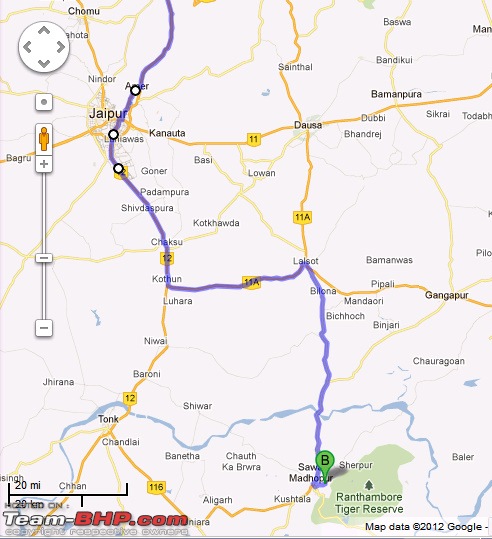 Hawk-On-Fours (H-4) Roadtrip: Ranthambhore & Sariska, then Bharatpur-route.jpg