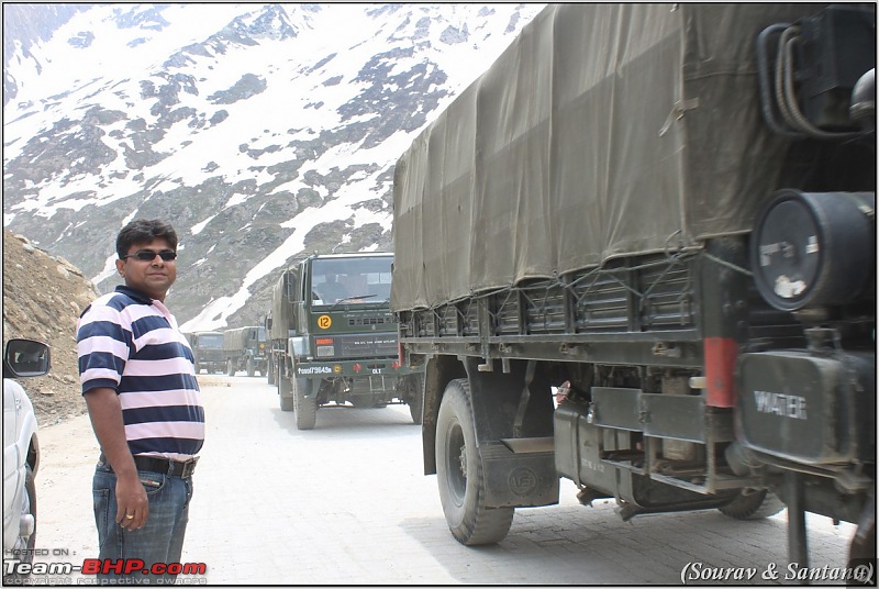 A journey through Leh & Ladakh  Barren beauty at its best-179-army-convoy-zojilla-pass.jpg