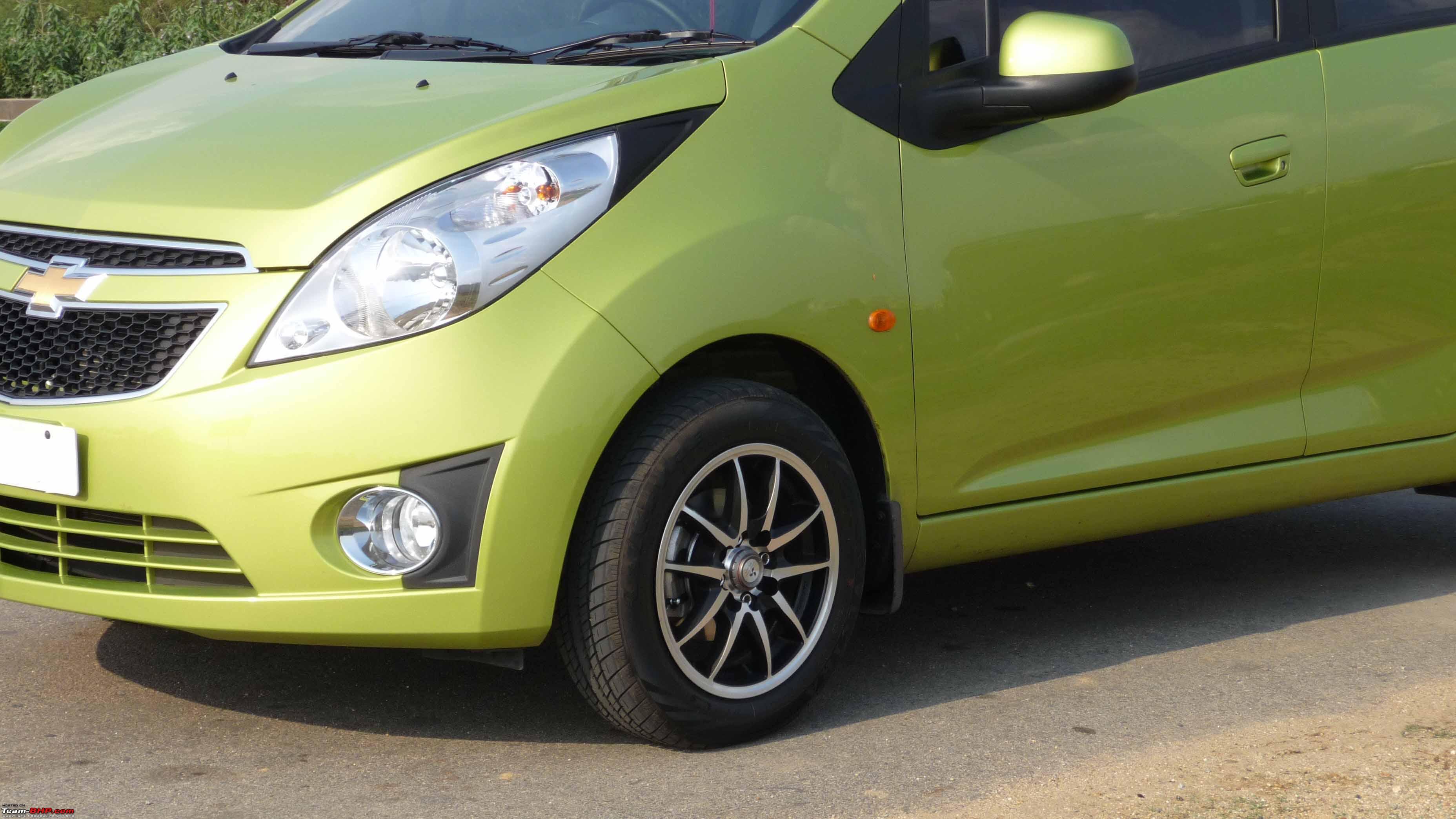Chevy Beat Tyre & wheel upgrade thread Page 9 TeamBHP