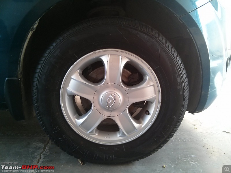 Maruti Ritz: My wheel & tyre upgrades - settled down after 4th set of rims-11.jpg