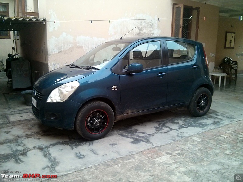 Maruti Ritz: My wheel & tyre upgrades - settled down after 4th set of rims-22.jpg