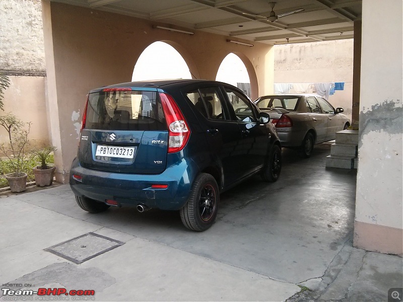 Maruti Ritz: My wheel & tyre upgrades - settled down after 4th set of rims-26.jpg