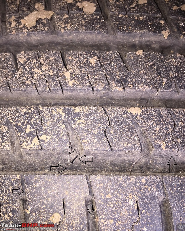 Small cracks on my ~1 year old tyres. Is this normal?-image.jpeg