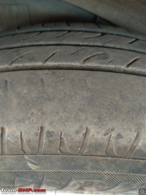Bubbles & tyre burst on 4 month old Bridgestone B Series (Hyundai Verna)-img_20161125_171045.jpg