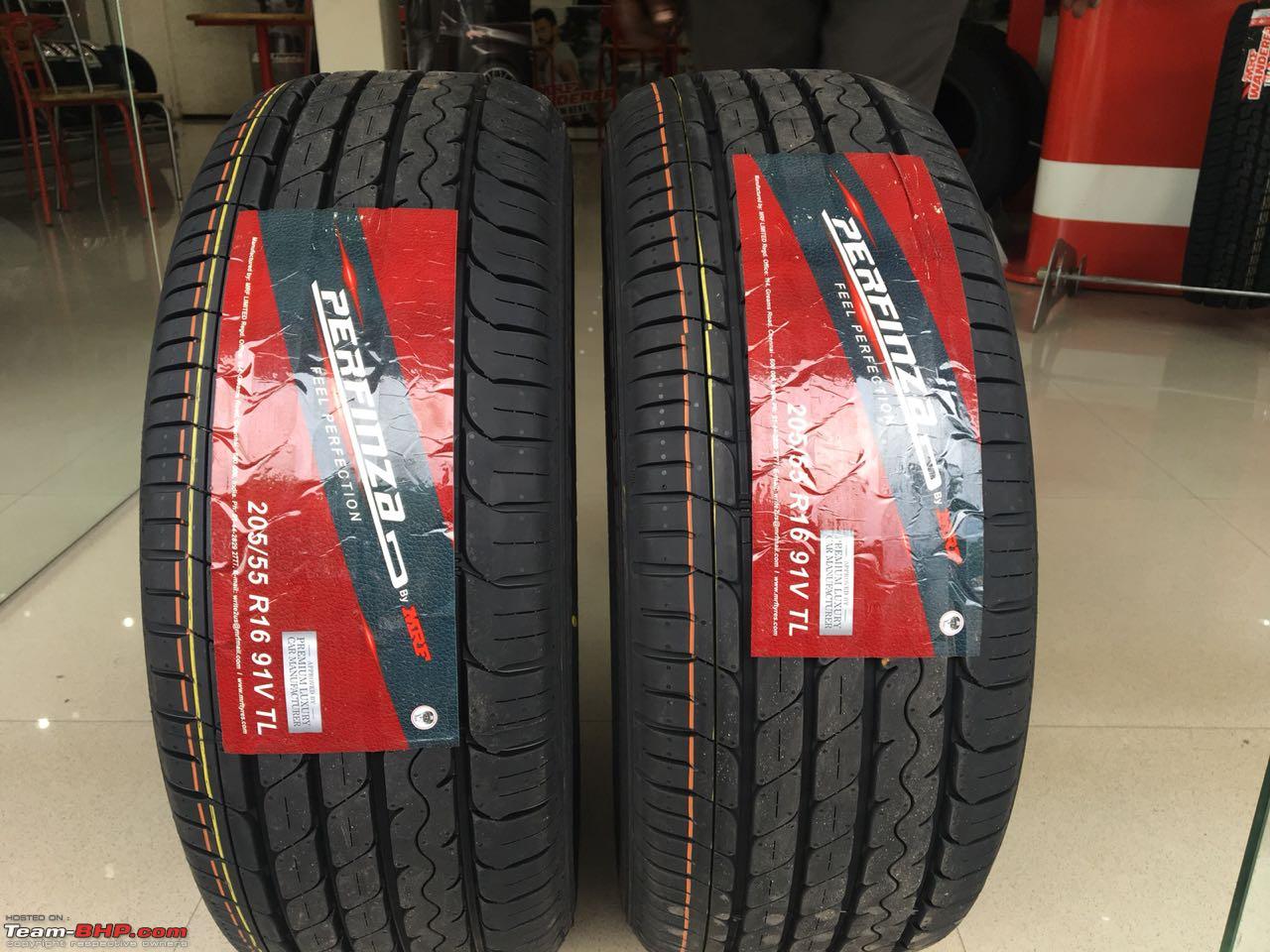 Bridgestone Sturdo 195/55 R16 for elite i20/ baleno installed. Best tyres  for highway and average. 