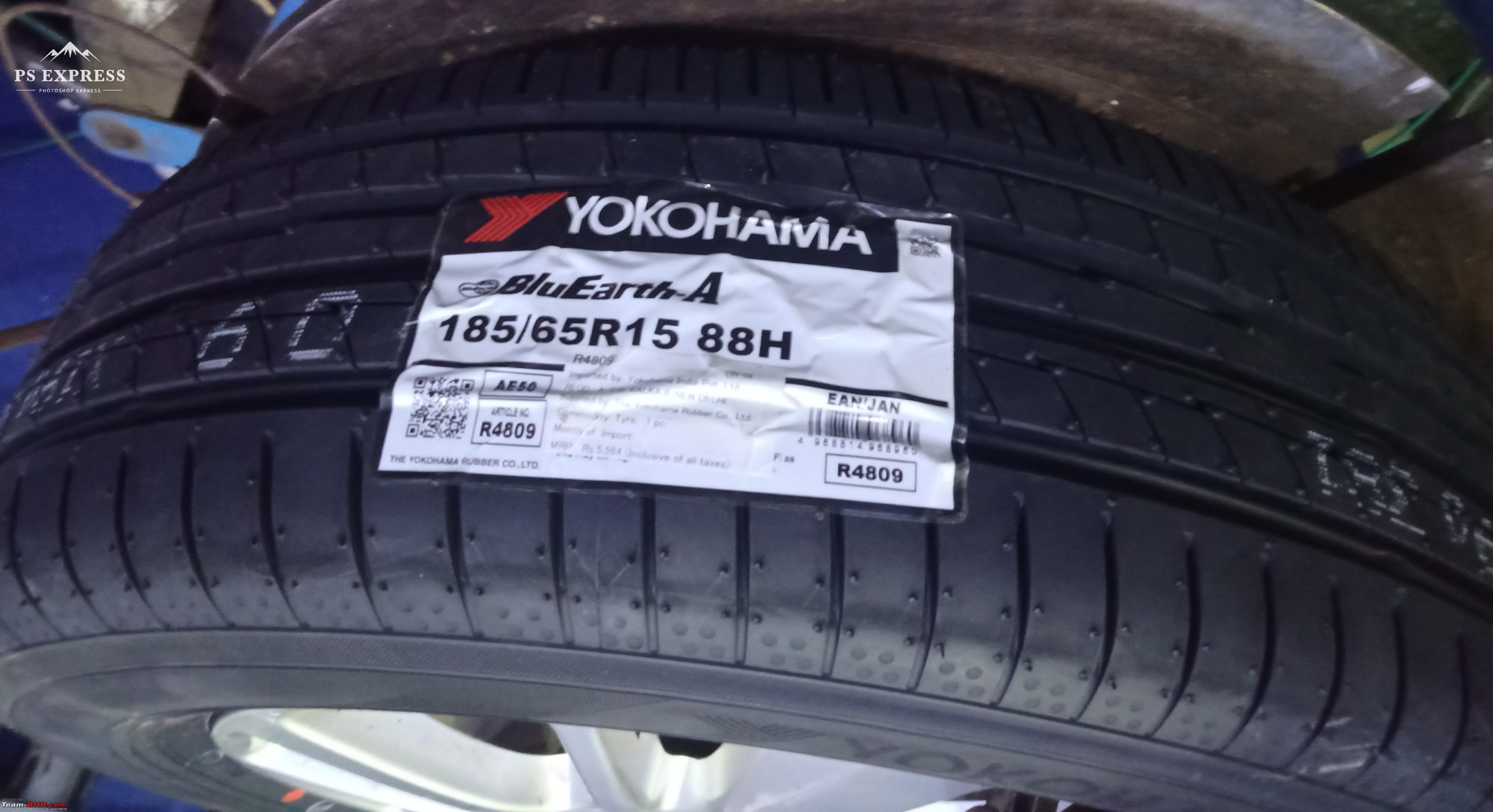 Bluearth Ae 50 Tyres Listed On Yokohama S Website Team Bhp