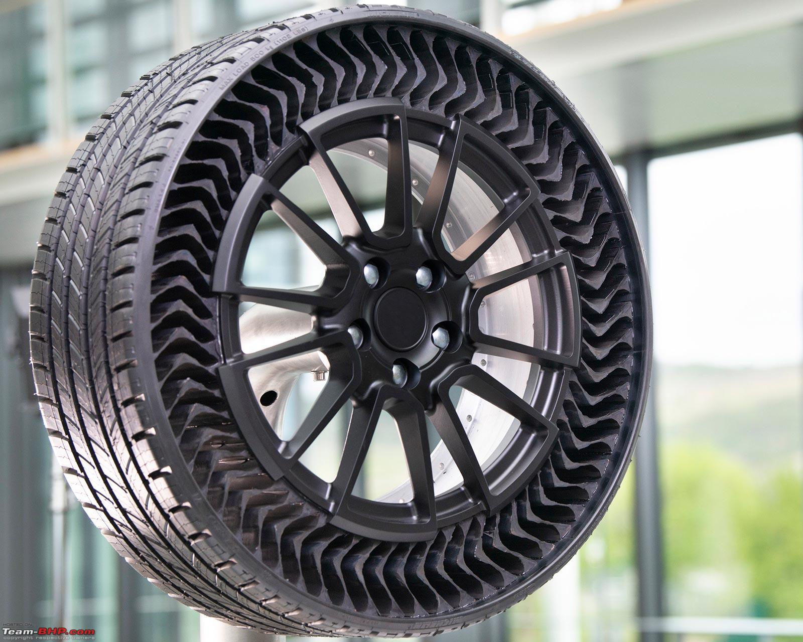 General Motors working on Airless tyres - Team-BHP