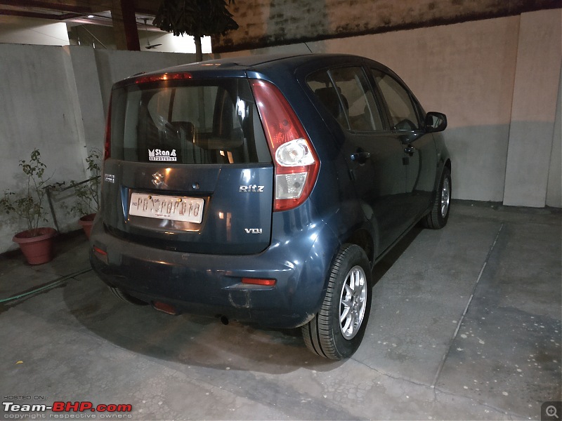 Maruti Ritz: My wheel & tyre upgrades - settled down after 4th set of rims-img_20170204_185222.jpg