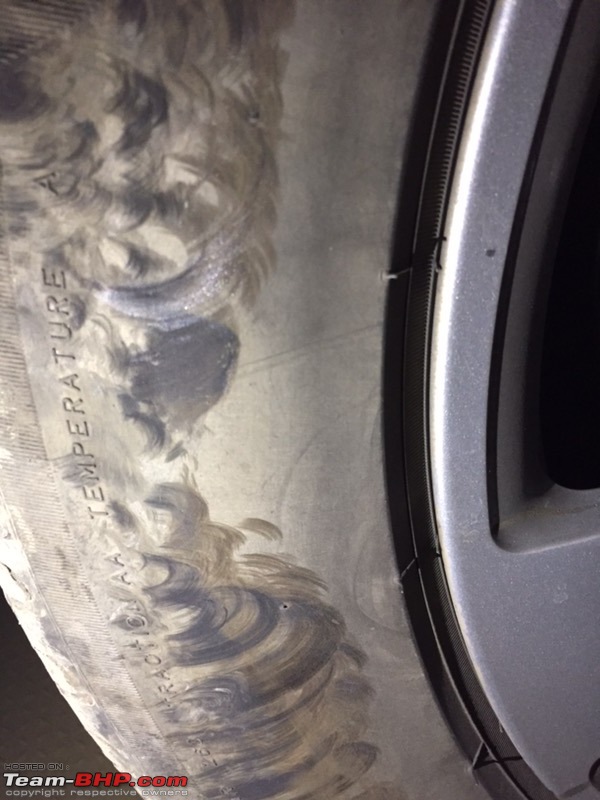 Weird pattern developing on the sidewalls of all 4 tyres of my car - What is it?-tiredamage2.jpeg