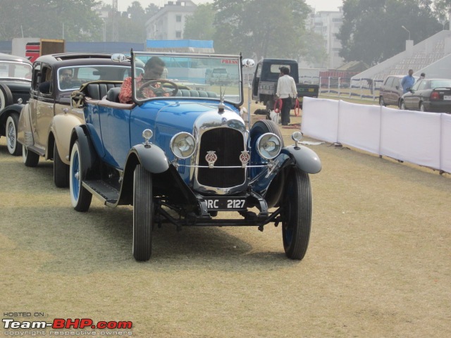 Kolkata Statesman Vintage & Classic Car Rally - 2013-blueoldcitroen.jpg