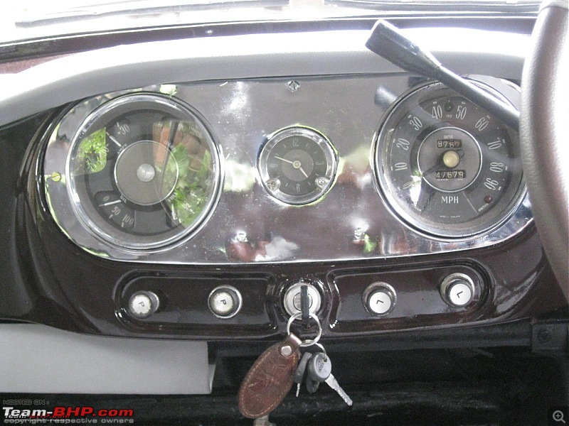 Daily Mumbai traffic in a classic? - Yes! Ambassador bought and restored.-1959dash.jpg