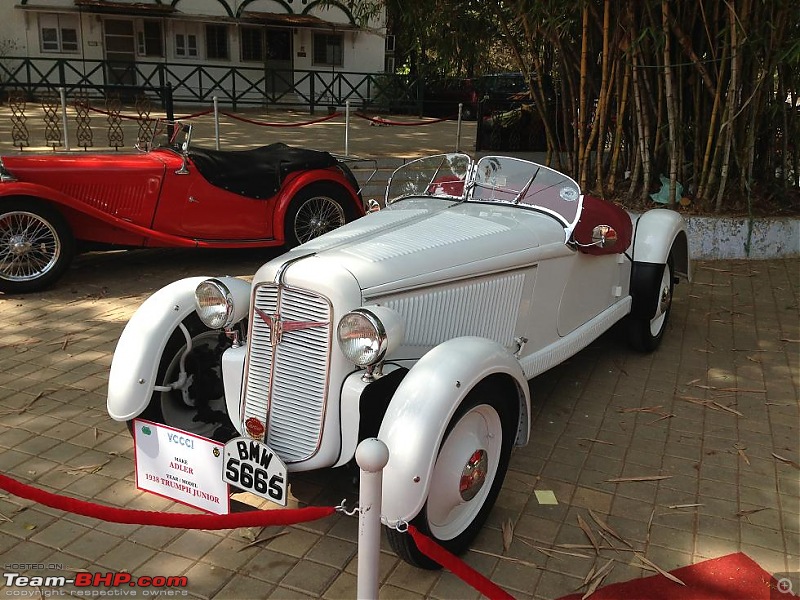 Vintage Cars and Bikes display at Turf Club Mumbai - April 18th - 21st-adler01.jpg