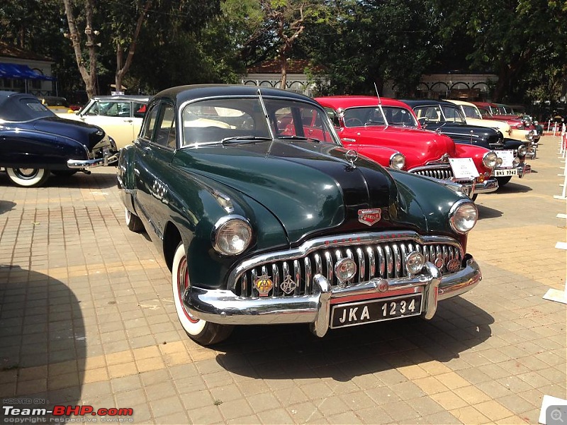 Vintage Cars and Bikes display at Turf Club Mumbai - April 18th - 21st-buick02.jpg