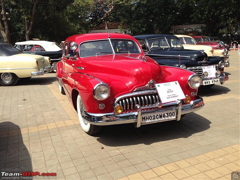 Vintage Cars and Bikes display at Turf Club Mumbai - April 18th - 21st-buick03.jpg