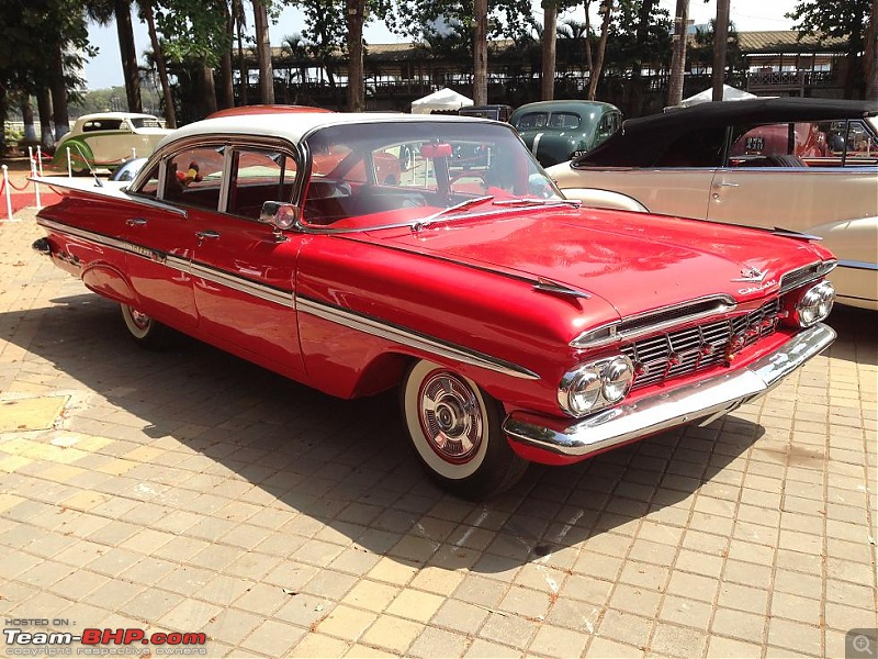 Vintage Cars and Bikes display at Turf Club Mumbai - April 18th - 21st-chevy01.jpg