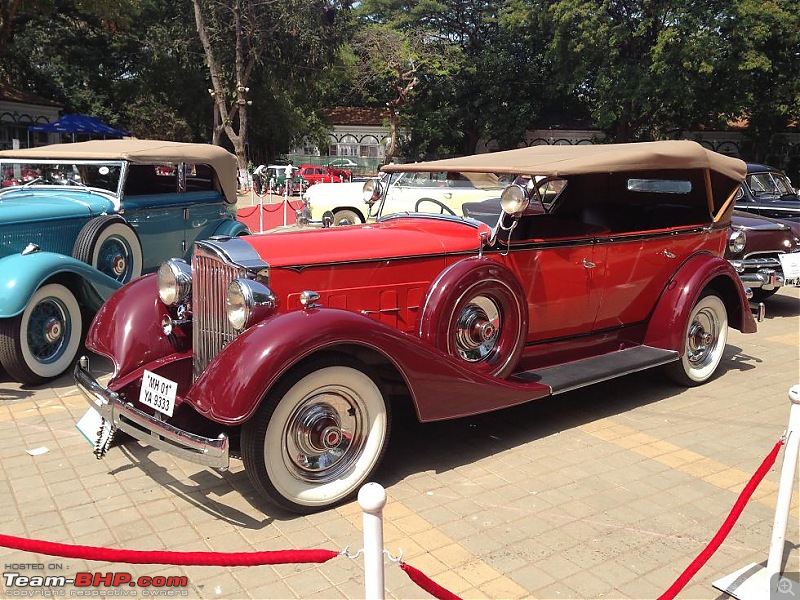 Vintage Cars and Bikes display at Turf Club Mumbai - April 18th - 21st-packard02.jpg