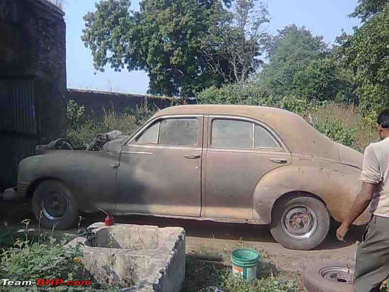 'Ask The Man Who Owns One' - A Packard Restoration-clear-garage.jpg