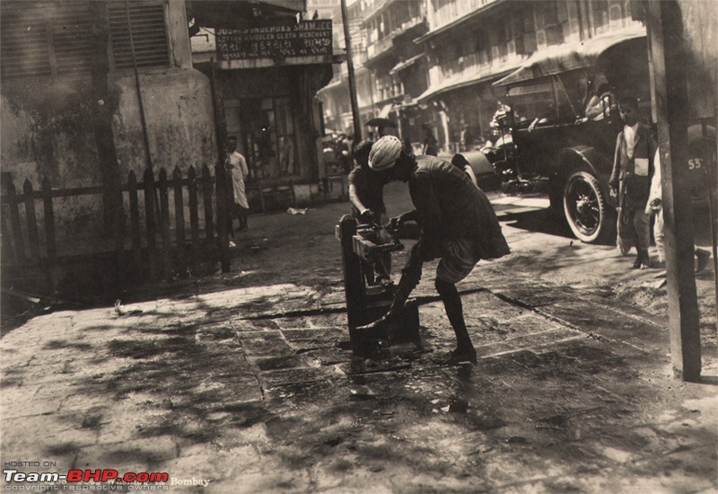 Nostalgic automotive pictures including our family's cars-man-washing-his-foot-bombay-mumbai-india-1920s.jpg