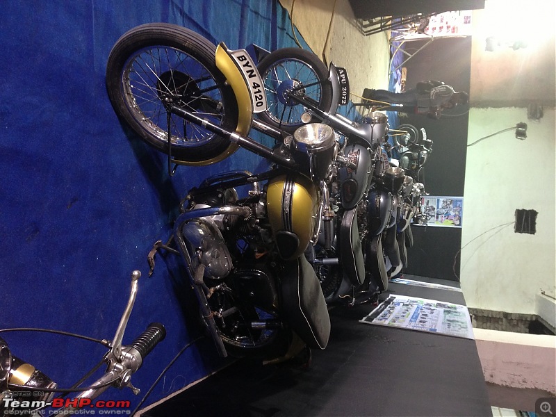 Vintage bike display at India Superbike Festival, Pune-bikes01.jpg