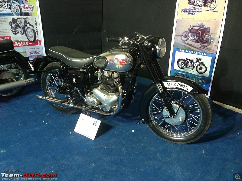 Vintage bike display at India Superbike Festival, Pune-bsa01.jpg