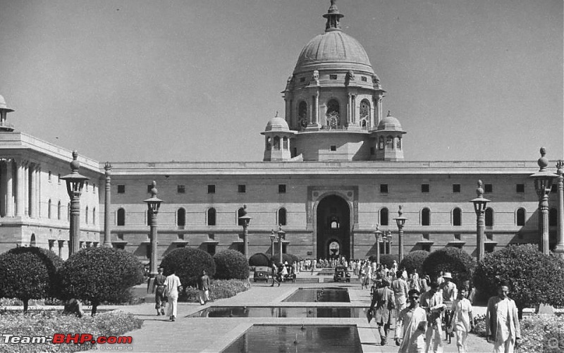 Images of Traffic Scenes From Yesteryears-rashtrapatibhawan.jpg