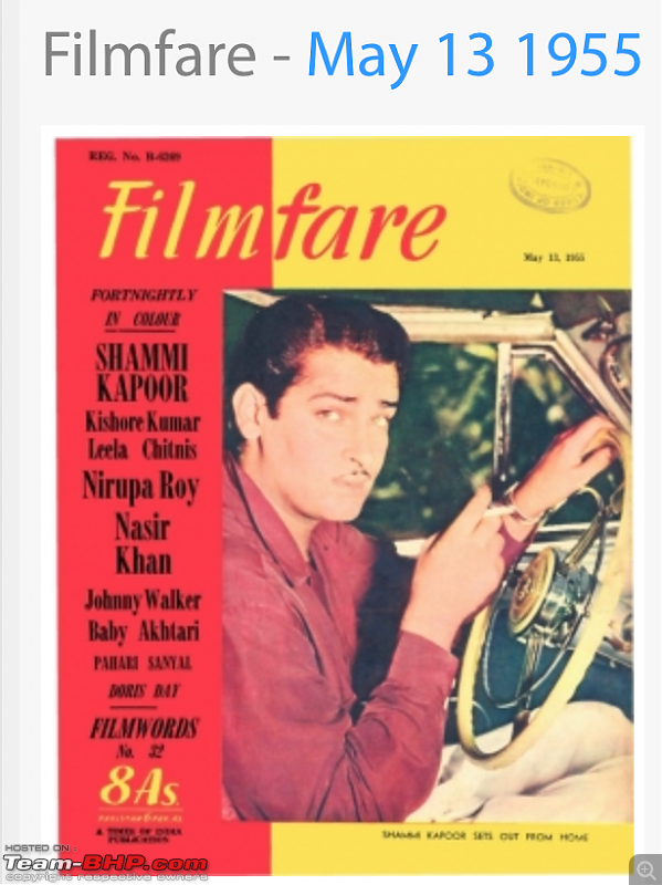 Old Bollywood & Indian Films : The Best Archives for Old Cars-filmfare-1955.png