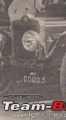 Early registration numbers in India-no-plate.jpg