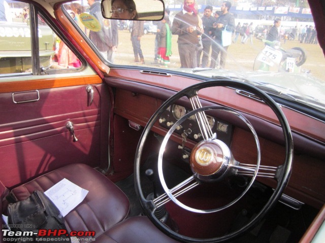 The Statesman Vintage & Classic Car Rally. 19th Jan 2014 @ Kolkata-wolseley1550inside.jpg