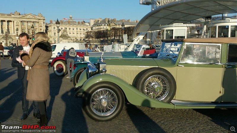 Maharaja cars at Retromobile 2014, Paris-3-cars-wheel-harald-clara-karin.jpg