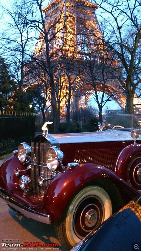 Maharaja cars at Retromobile 2014, Paris-car-eifel-tower4.jpg