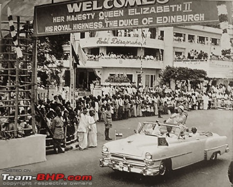 Early registration numbers in India-queen-madras-1961.jpg