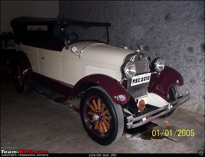 Early registration numbers in India-1928-essex-super-six.jpg