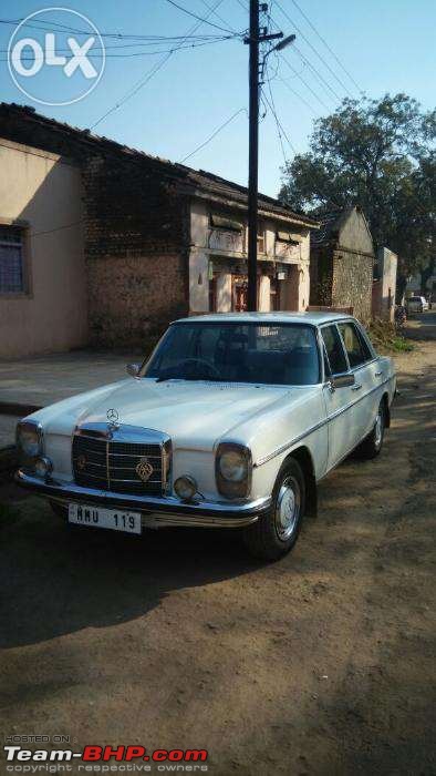 Vintage & Classic Mercedes Benz Cars in India-w115-5.jpg