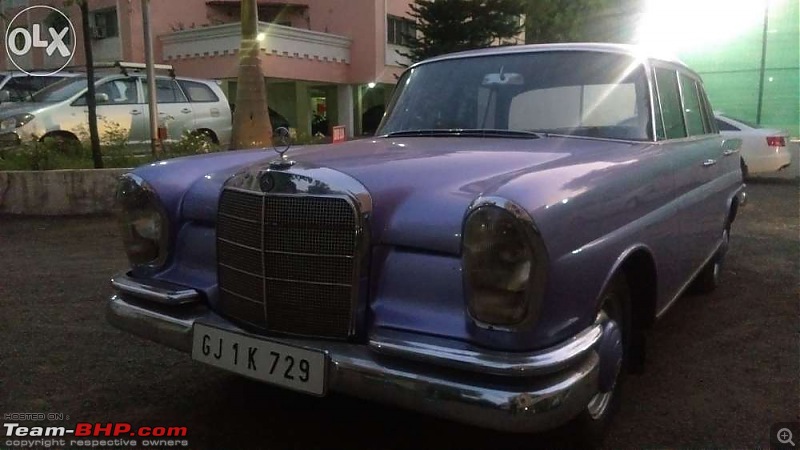 Vintage & Classic Mercedes Benz Cars in India-w108.jpg