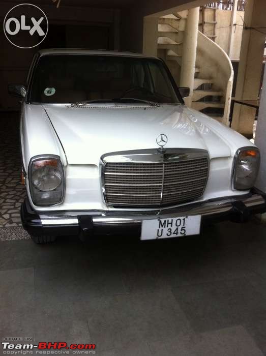 Vintage & Classic Mercedes Benz Cars in India-w115-21.jpg