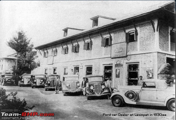Dealerships, Coachbuilders, Vehicle Assembly in India-nepal-ford-dealership-1930s-tbhp.jpg