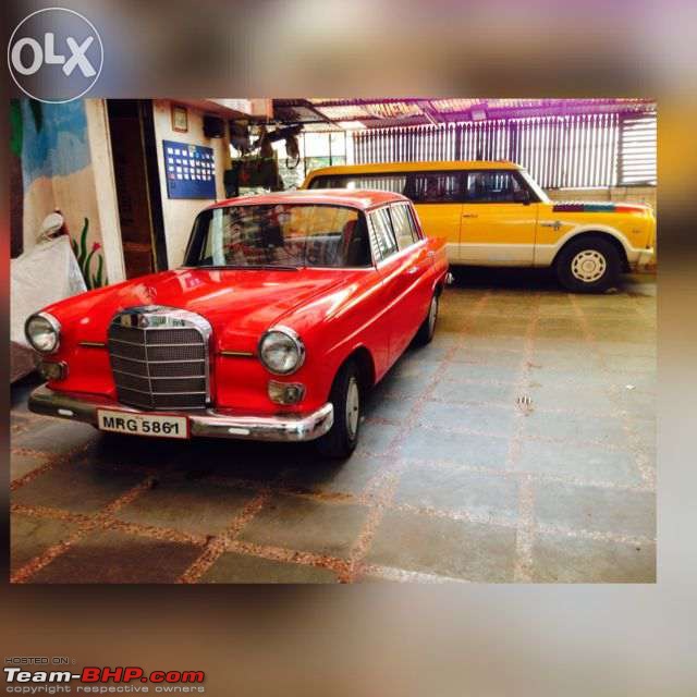 Vintage & Classic Mercedes Benz Cars in India-w110-88.jpg