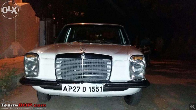 Vintage & Classic Mercedes Benz Cars in India-w115-hyd.jpg