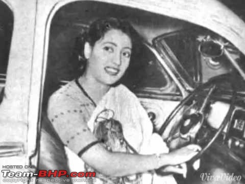 Old Bollywood & Indian Films : The Best Archives for Old Cars-suchitrasen-car.jpg