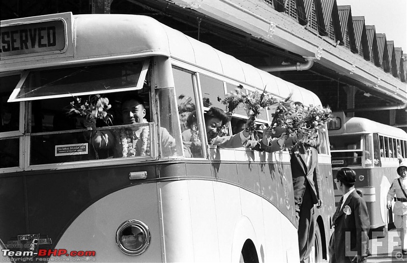 Old Bollywood & Indian Films : The Best Archives for Old Cars-calcutta-buses-leyland-tiger-chinese-delegation.jpg
