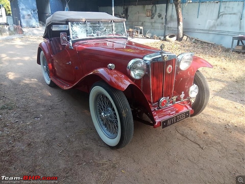 Pics: Classic MG cars in India-2.jpg