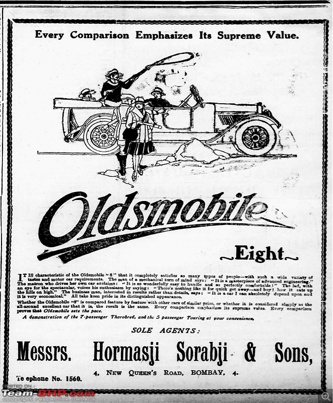Dealerships, Coachbuilders, Vehicle Assembly in India-dealership-hormasji-sorabjee-oldsmobile-adv-bombay-chronicle-nov-8-1920-cropped.jpg