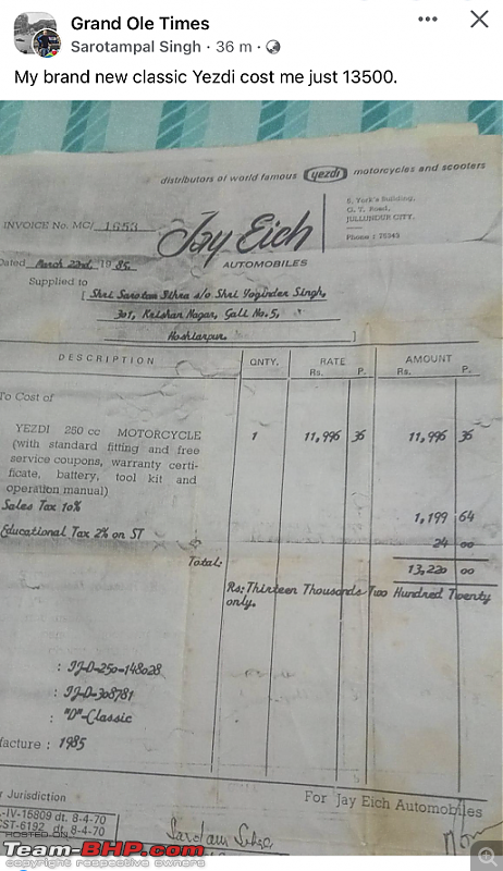 Cost of classic cars when new? Pics of invoices included-yezd.png