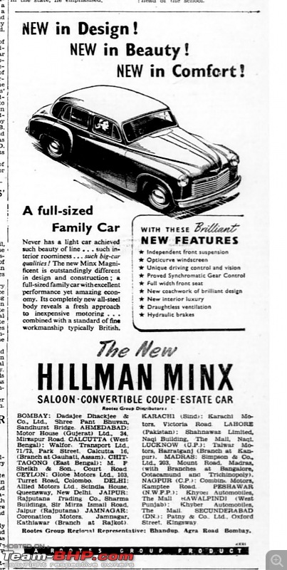 Cost of classic cars when new? Pics of invoices included-hillman-minx-adv-bombay-chronicle-27-feb-1950.jpg