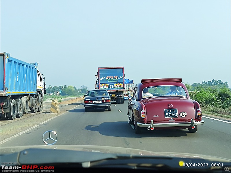 Vintage & Classic Mercedes Benz Cars in India-6-aside-road-widening-work-highway-quite-decent-stretch.jpg