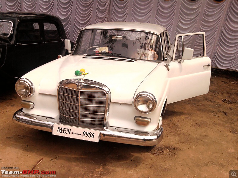 Whitefield Club Vintage car rally on 18th April - Bangalore-mercedes.jpg